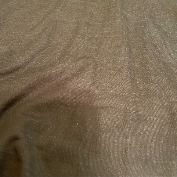 NWT Adora Solid Olive Green Boat Neck Split Side Asymmetrical Long Sleeve Top - Picture 15 of 17